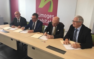Limoges habitat et Saint-Junien Habitat actent leur rapprochement