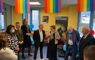 #inauguration #soutien #lgbt #LeRefuge #association...