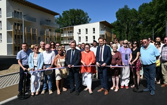 Inauguration nouvelle résidence  Hier...