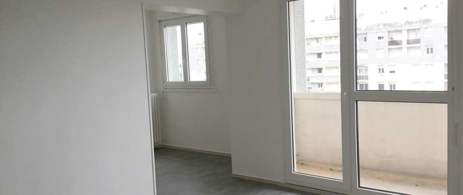 Appartement type 3bis - 59 m² - Secteur Sud